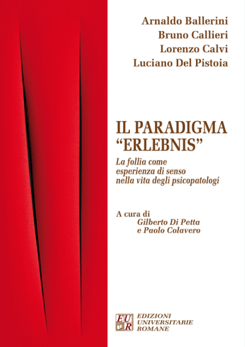 Il paradigma Erlebnis a cura di G. Di Petta e P. Colavero Erlebnis